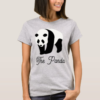T-shirt The Panda Color Block
