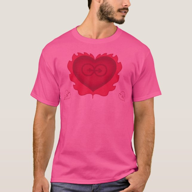 T-shirt The Passion Of Romantic Love (Devant)