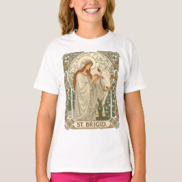 T-shirt The Patroness Saint Of Dairy Workers St Brigid