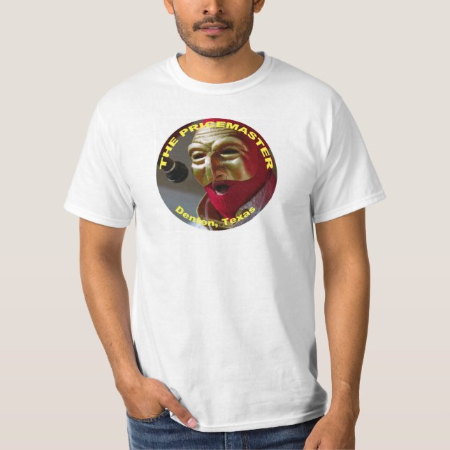T-shirt The PriceMaster Denton Texas Official (Devant)