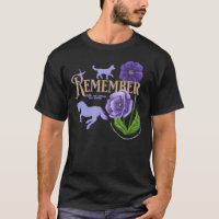 The Purple Poppy In Remembrance Of The Animals Tha