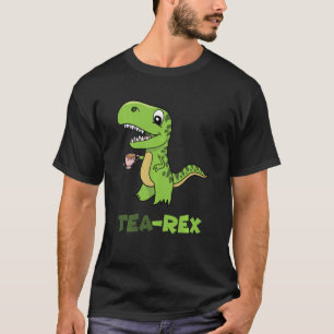 T-shirt Thé Rex Tyrannosaurus Rex Dinosaur Thé Boisson cha
