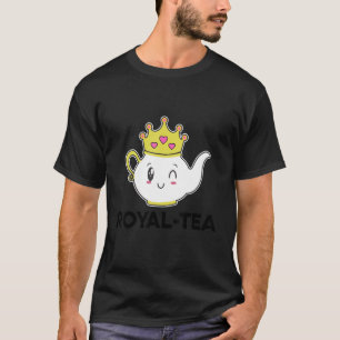 T-shirt Thé Royal Graphic Thé Boisson Thé Thé Brassage Cu