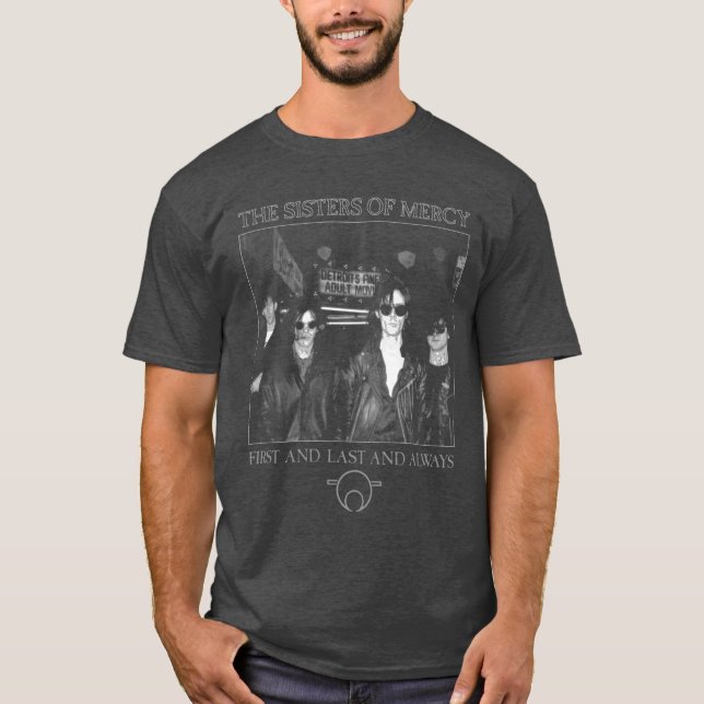 T-shirt The Sisters Of Mercy first and last and always fri (Devant)