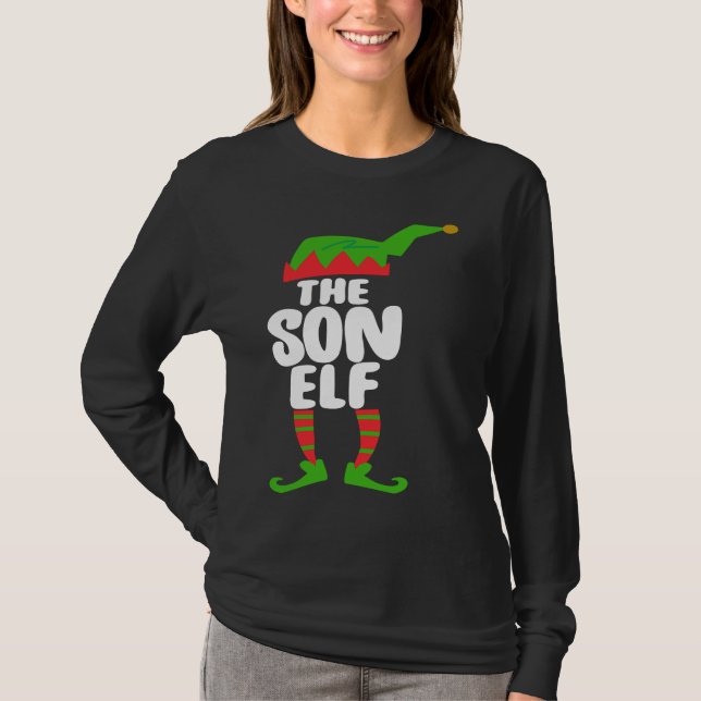 T-shirt The Son ELF  Christmas Holiday (Devant)