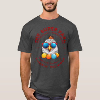 T-shirt The Super Farm Cool Chicken Farm Fresh Eggs girl