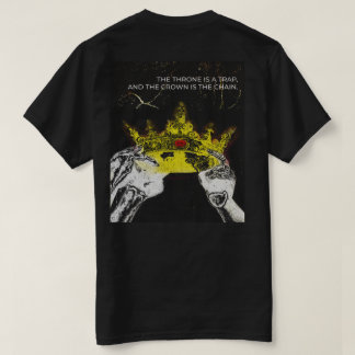 T-shirt The Throne Trap - Vintage Grunge Graphic Tee - Min