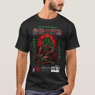 T-shirt The Ultimate Battle: Samurai Warrior of Shadows