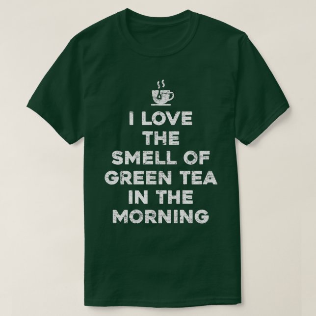 T-shirt Thé vert cadeau (Design devant)
