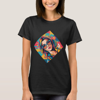 T-shirt The Vibrant PopArt Beauty