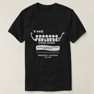 T-shirt The Viking Steak House, Winfield, IL (1969-2008)