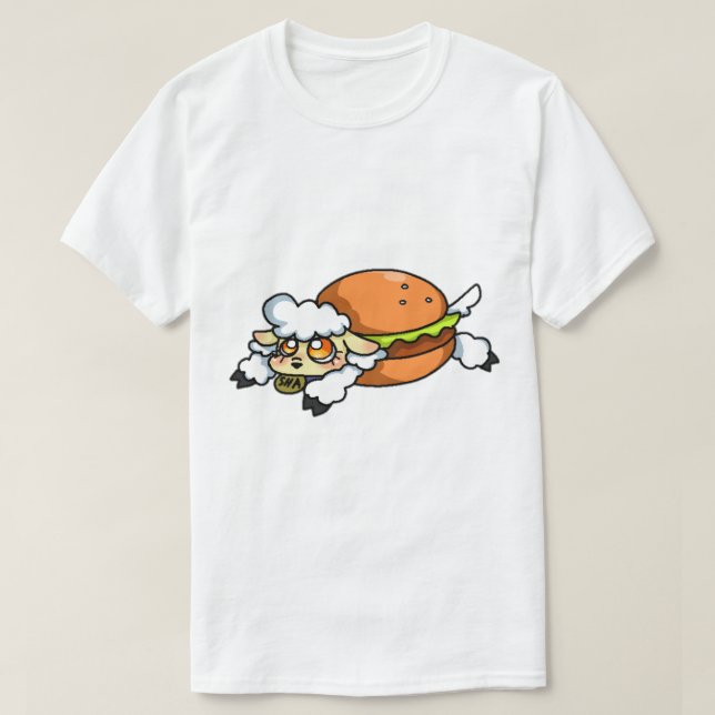 T-shirt The Walten Files Sha Burger  (Design devant)