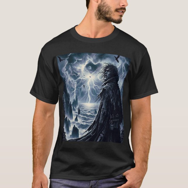 T-shirt The Watcher of the Storm (Devant)