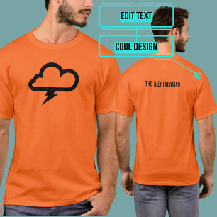 T-shirt The Weatherman Superhero Tee