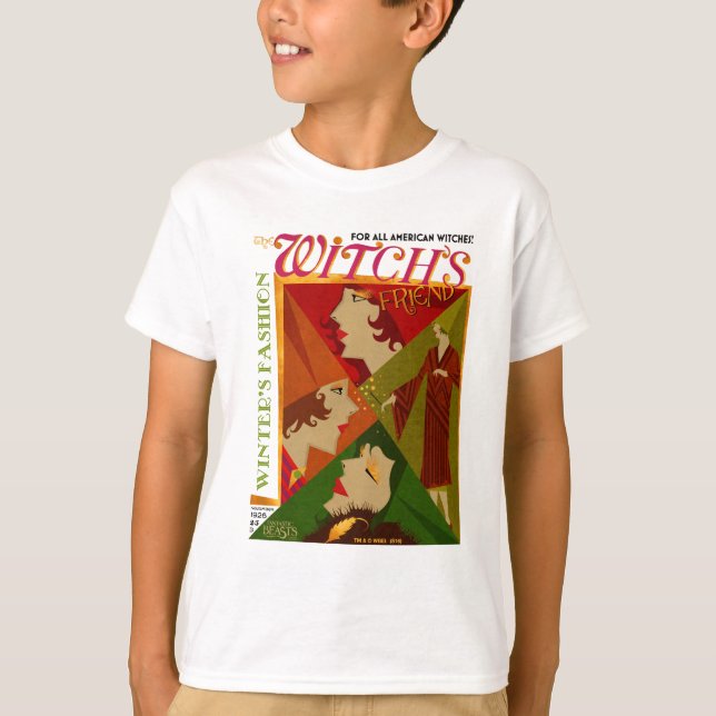 T-shirt The Witch's Friend November Magazine (Devant)