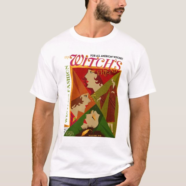 T-shirt The Witch's Friend November Magazine (Devant)