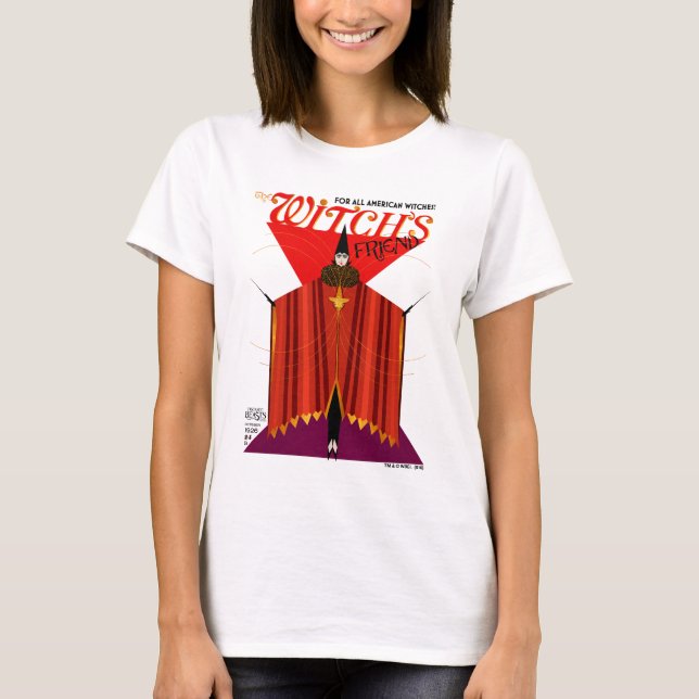 T-shirt The Witch's Friend October Magazine (Devant)