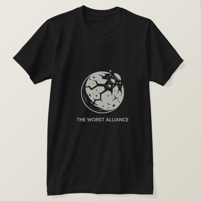 T-shirt The Worst Alliance Shattered Planet Graphic  (Design devant)