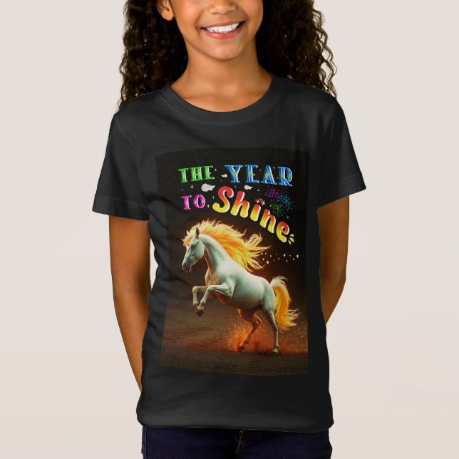 T-Shirt The Year To Shine (Devant)