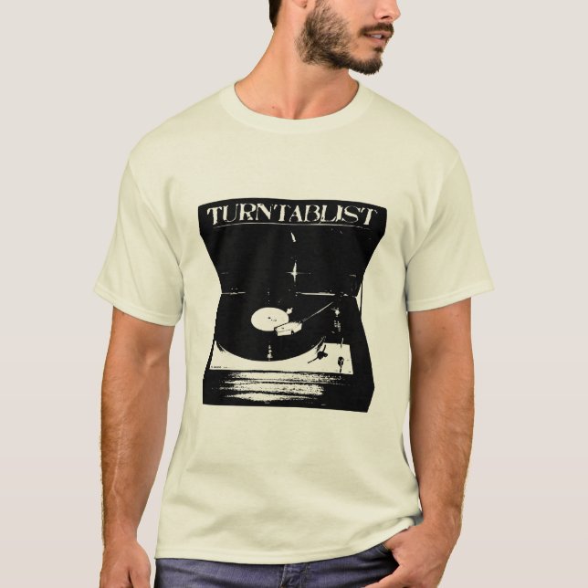 T-shirt TheArm^^ "TURNTABLIST " (Devant)