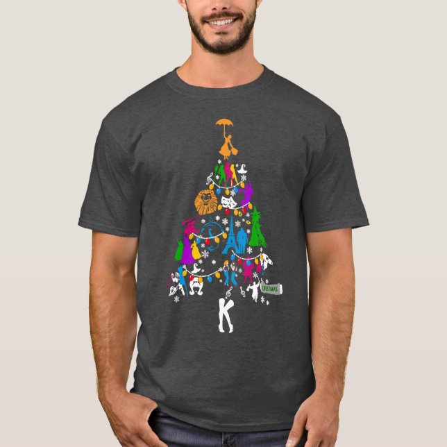 T-shirt Theatre Christmas (Devant)