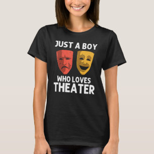 T-shirt Théâtre cool pour garçons enfants comédie musicale