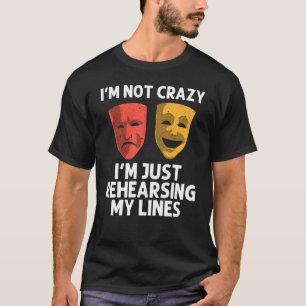 T-shirt Théâtre cool Pour Hommes Femmes Broadway Théâtre M