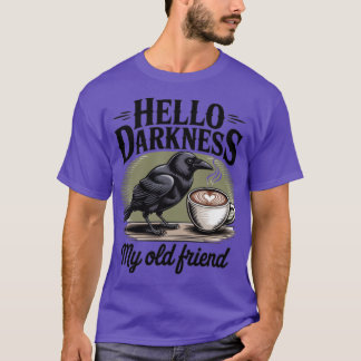 T-shirt Théâtre Corbeau Corbeau Café Halloween