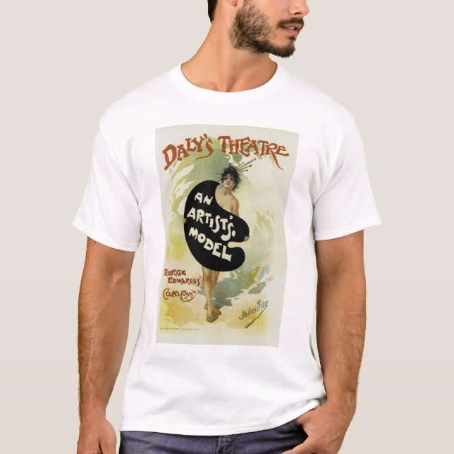 T-shirt Théâtre Daly ~ Modèle d'artiste (Devant)