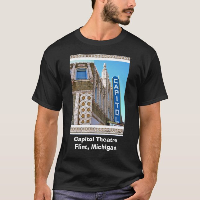 T-shirt Théâtre de capitol, silex MI (Devant)