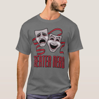 T-shirt Théâtre de Comédie et de Tragédie Nerd