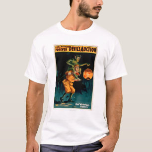 T-shirt Théâtre de la charge d'homme blanc de la vente a