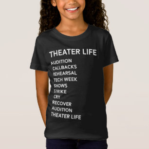 T-Shirt Théâtre drôle de Broadway de côté jardin de c