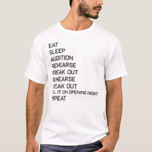 T-shirt Théâtre drôle de Broadway de côté jardin de côté