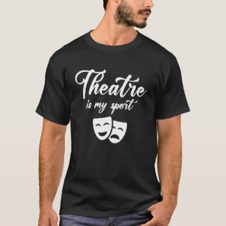 T-shirt Théâtre Lover pour Acteurs Le Théâtre Musical est
