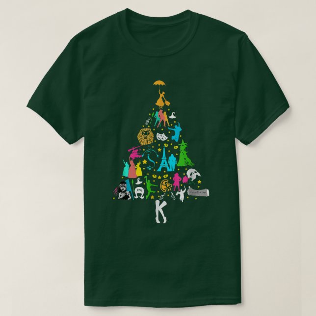 T-shirt Théâtre musical de Broadway (Design devant)