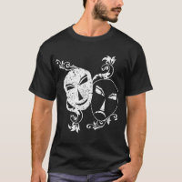 Théâtre Nerd Pour Drama Amusant Acteur Masques Cad