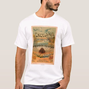 T-shirt Théâtre spectaculaire de Kiralfy Triumph de lain