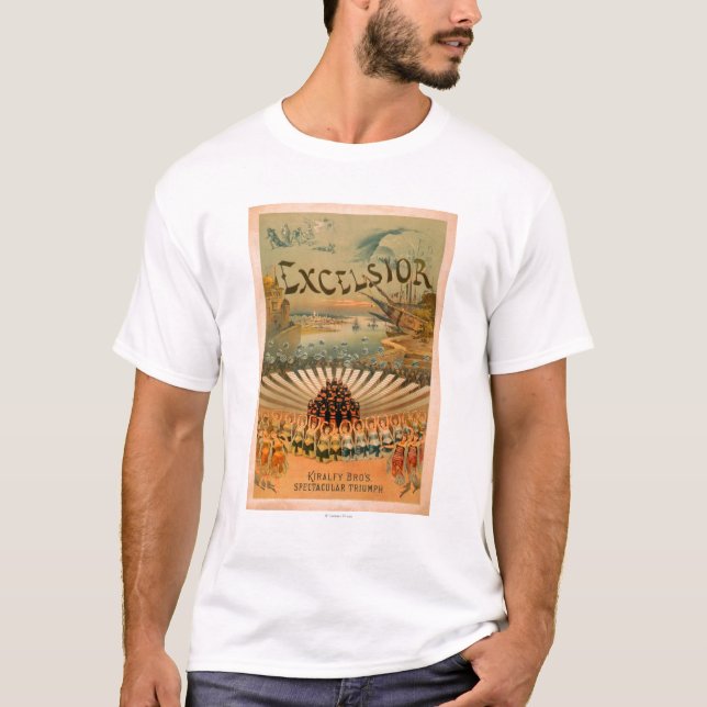 T-shirt Théâtre spectaculaire de Kiralfy Triumph de laine (Devant)