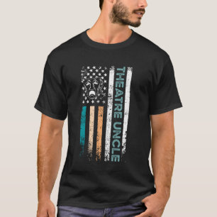 T-shirt Théâtre Uncle US Drapeau Théâtre Uncle Théâtre Act