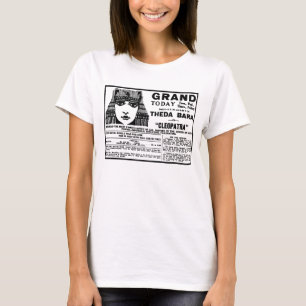 T-shirt Theda Bara CLÉOPÂTRE 1918
