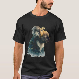 T-shirt Thème amateur d'ours koala faune animal tropical A