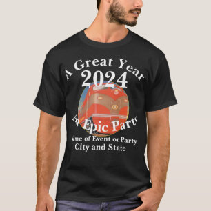 T-shirt Thème BBQ soirée dansante en solo 2024 Party