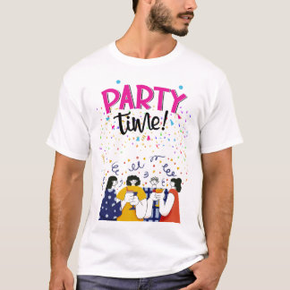 T-shirt Thème de fête