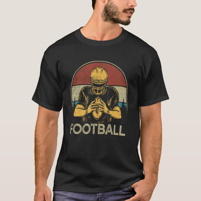 T-shirt Thème de football américain des années 90 (Devant)