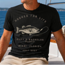 Thème de pêche, enterrement de vie de garçon de pê