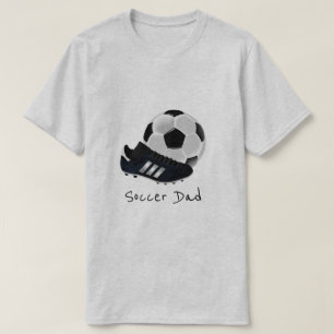 T-shirt Thème du football/football de slogan de papa du