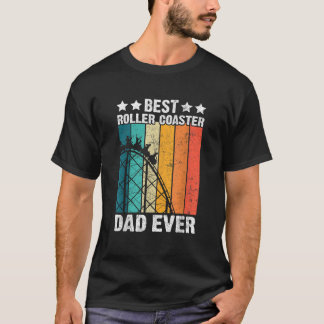 T-shirt Thème Parc Père Fête Meilleur Dessous de verre à r