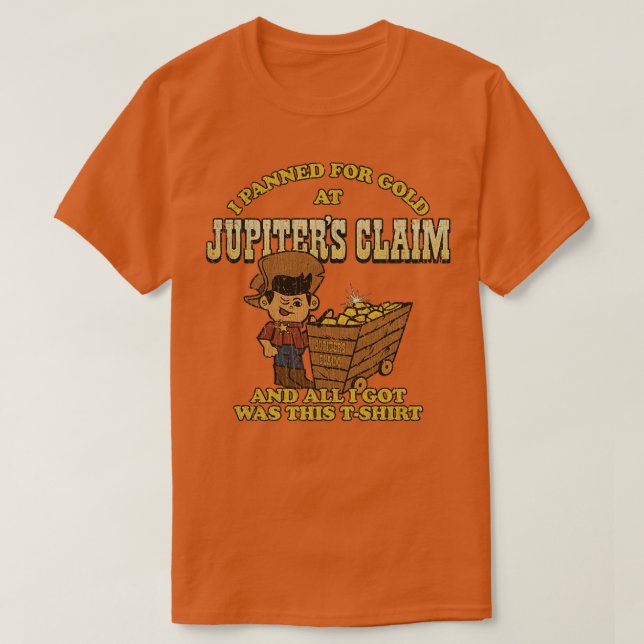 T-shirt Theme Park Jupiters réclament Gold Panning 2015 (Design devant)