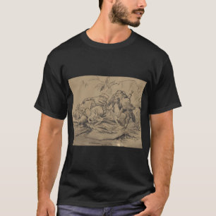 T-shirt Theodor Kittelsen La vieille sorcière avec sa tête